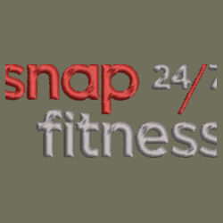 Snap Fitness - Distressed Cap - Red/Grey Design