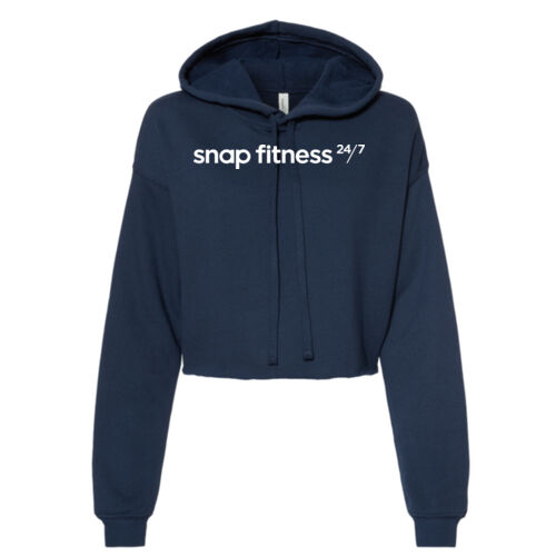 Snap Fitness - Women's Cropped Fleece Hoodie Thumbnail